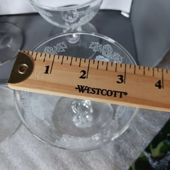 -Homer laughlin china glassware set of 4 - Picture 6 of 8